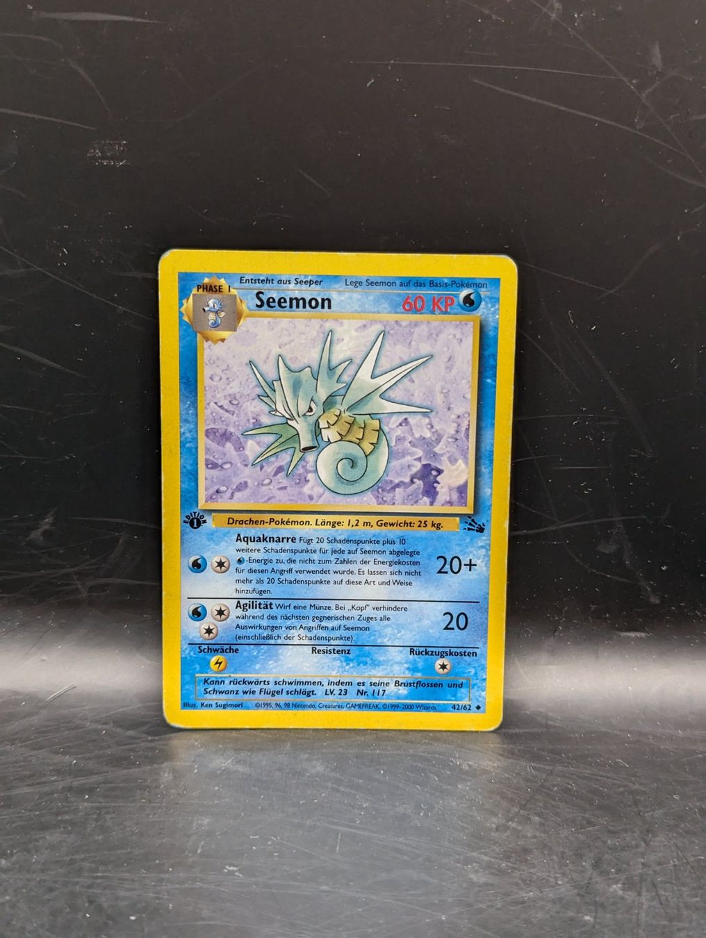 Pokémon Carte collezionabili: Seemon - Pokemon Fossil Card - 1st Edition – Usato da Hünenberg See venduto da SpecialEditionGaming