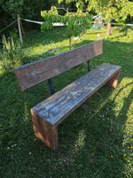 Gartenbank Holzbank guter Zustand 