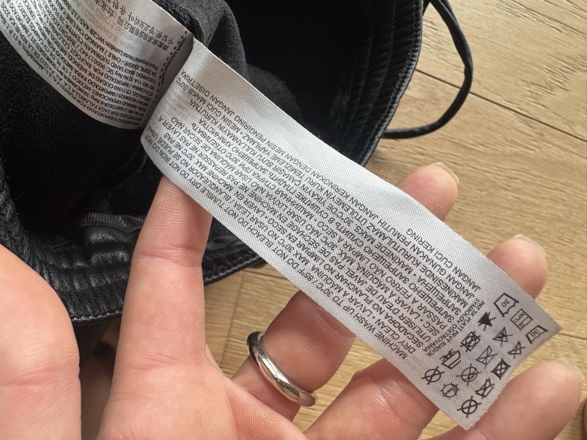 Mango Hosen: Lederhose Schwarz, Gr. S – Gebraucht aus Zürich von SaraLU 3