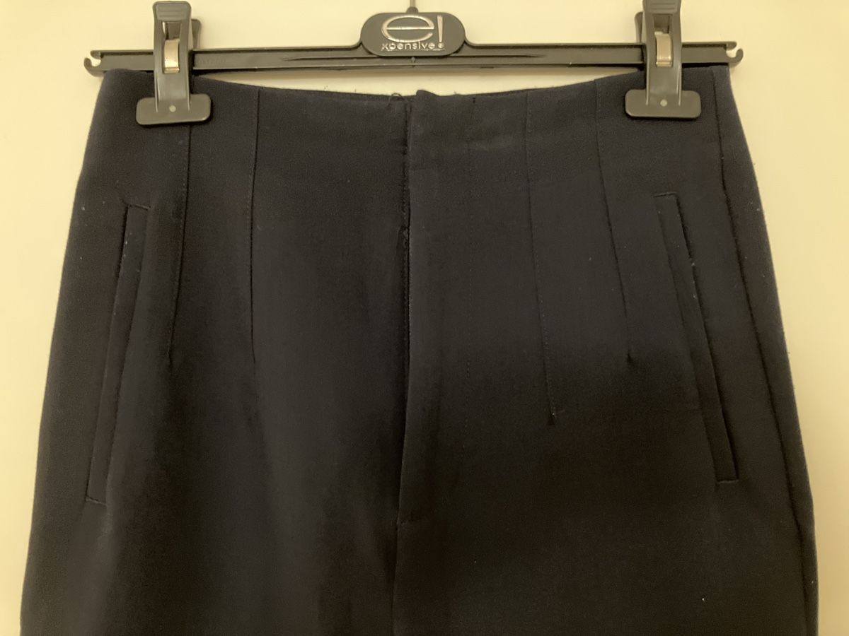 Stradivarius Pantaloni: Stradivarius High Waist Hose navy 36 – Usato da Herrliberg venduto da spunggi 1