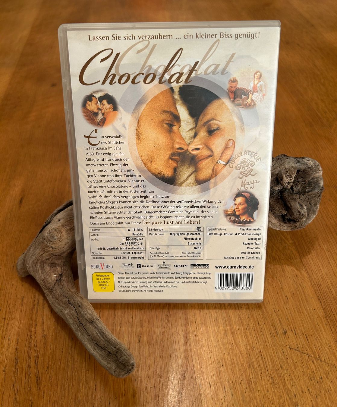 Tutti i DVDs: Chocolat (Johnny Depp) – Usato da Urnäsch venduto da Winterzauber12 1