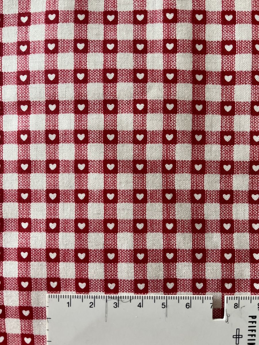 Tessuti: Patchworkstoffe 3er Set Herzstoffe – Nuovo (secondo la descrizione) da Seuzach venduto da KreativmitStoff 1