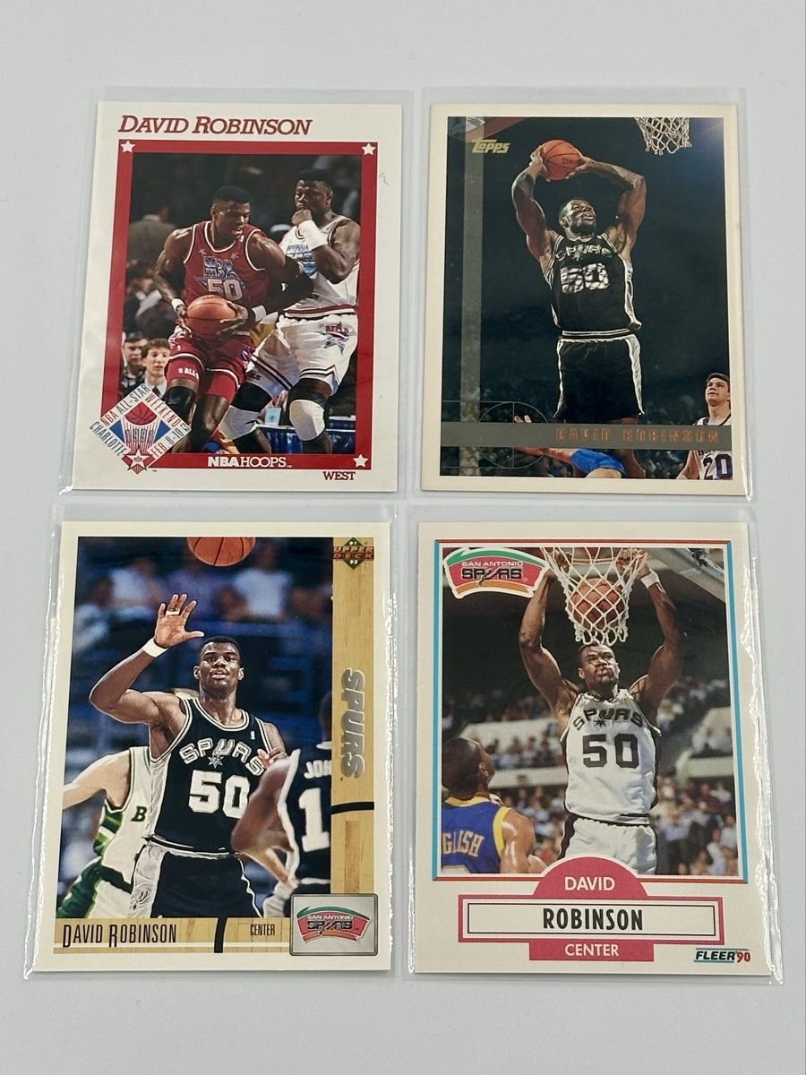 Nba Carte collezionabili: David Robinson Sammlung 4x NBA Trading Card – Usato da Lyss venduto da Swissmantis