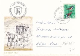 Tag der Briefmarke 1971 Rüti 5.12.1971