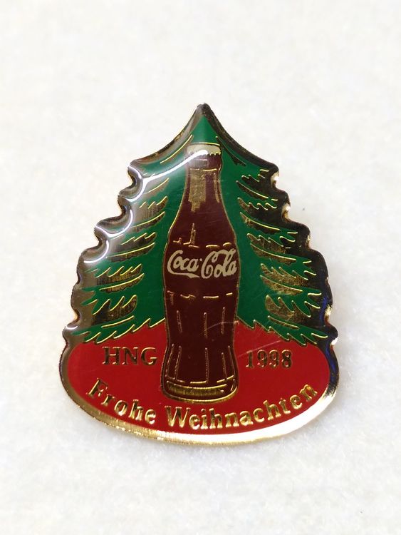 Pin Coca Cola Frohe Weihnachten Kaufen auf Ricardo