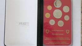 Münzsatz Schweizer Münzen 1982, Polierte Platte