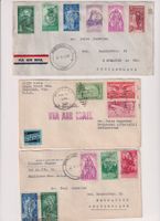 Eingehende Post aus USA ! Herrliche Frankaturen !!