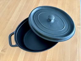 Le Creuset Bräter oval, Gusseisen