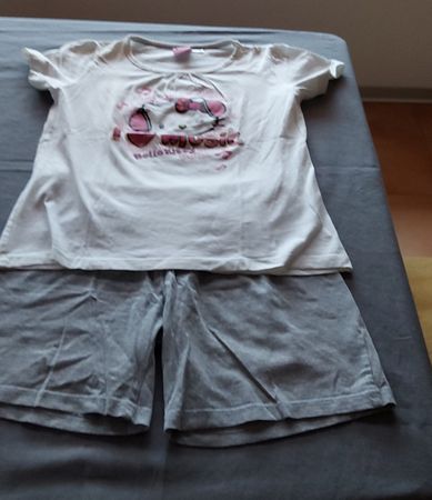 Pyjama Hello Kitty, taille 146-152, parfait pour l'été !