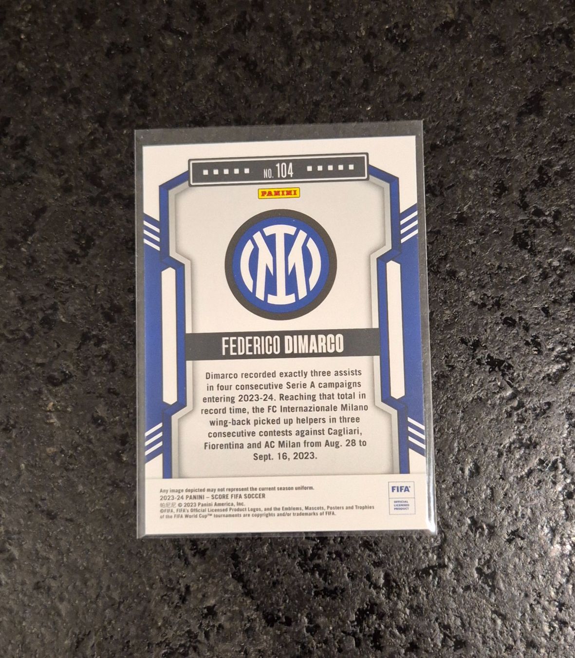 Topps Carte collezionabili: Federico Dimarco /15 - Inter Milan - Panini – Nuovo (secondo la descrizione) da Burg AG venduto da Danoe 1
