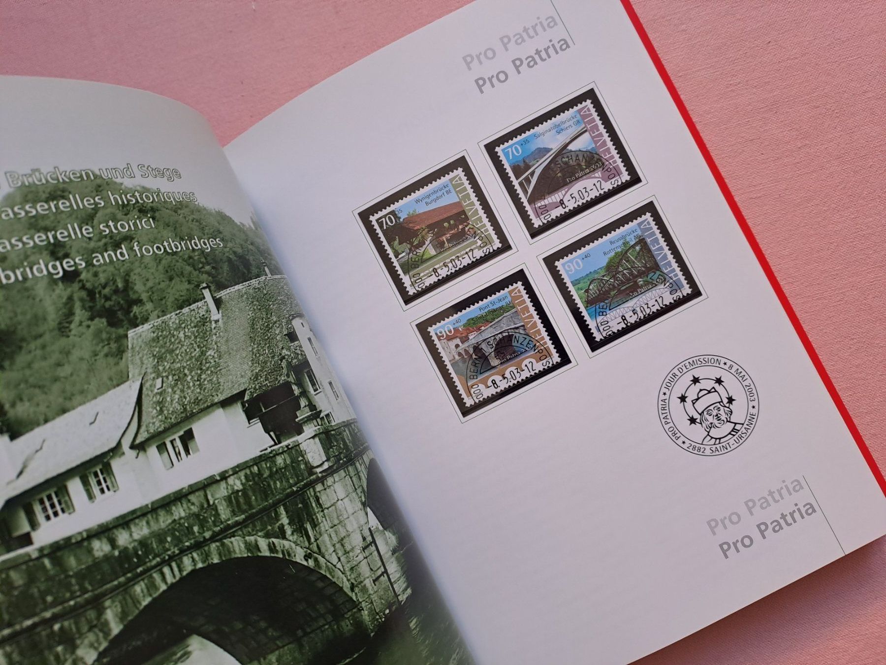 Tutti i francobolli: original Jahrbuch Briefmarken CH Post 2003 Halbmondstempel – Nuovo (secondo la descrizione) da Ostermundigen venduto da pedru8 5