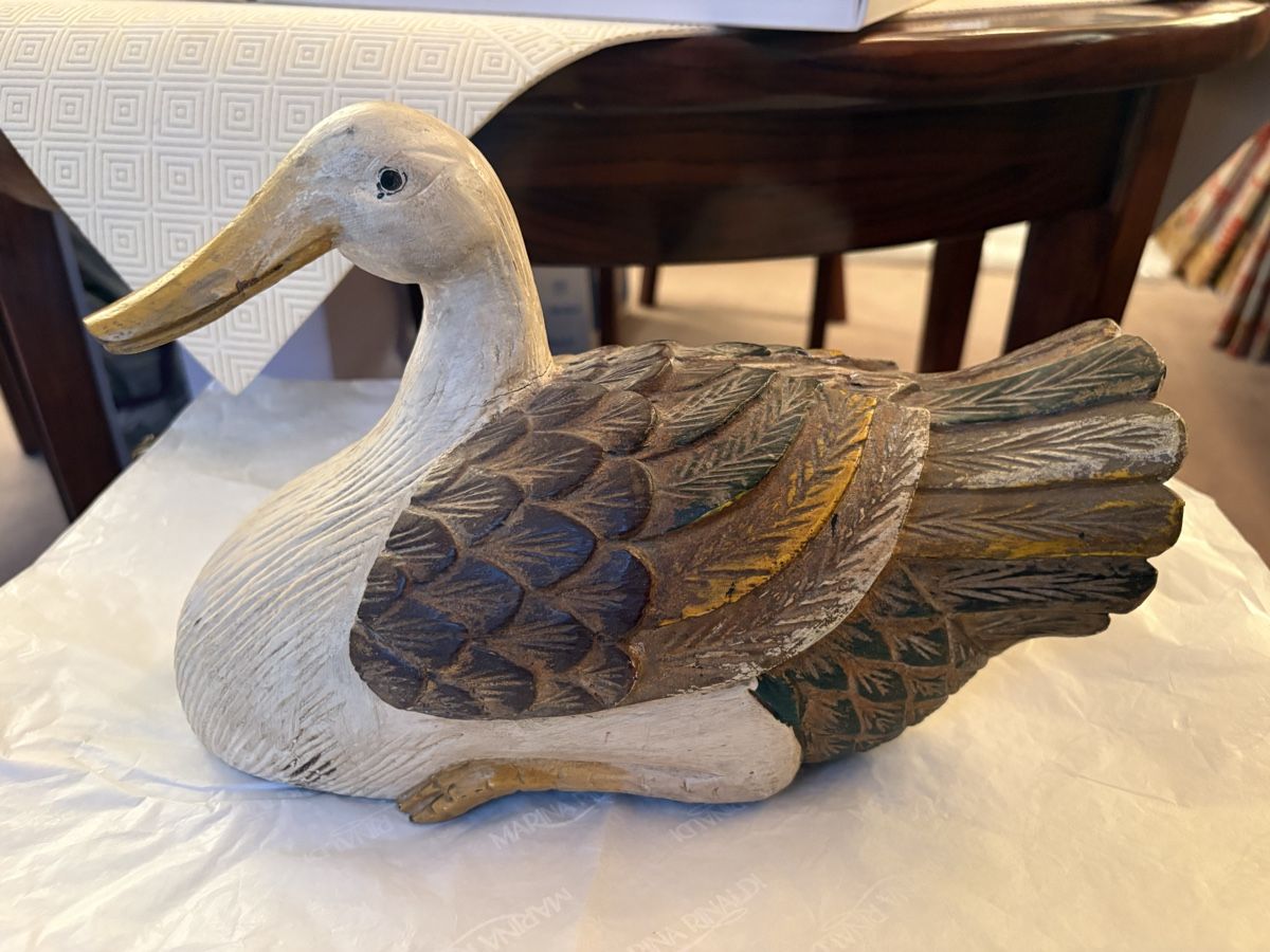 Tutte le decorazioni: Canard en bois peint – Usato da Vufflens-la-Ville venduto da newlifegva
