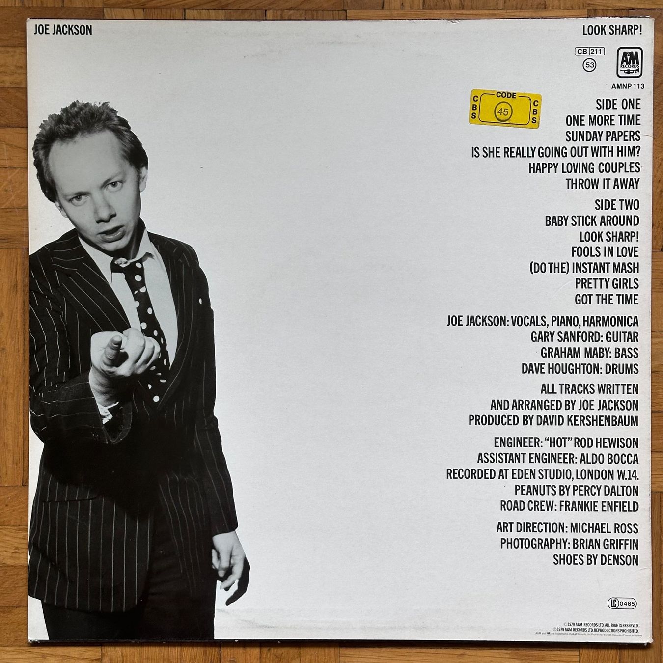 Schallplatten: LP - Joe Jackson – Look Sharp! – Gebraucht aus Breganzona von Onairda75 1