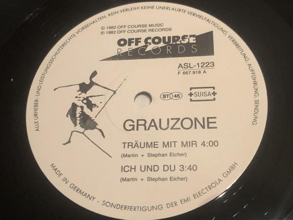 Dischi in vinile: Grauzone. 1982. Switzerland. Maxi. Träume Mit Mir – Usato da Faulensee venduto da Mizuno06 3
