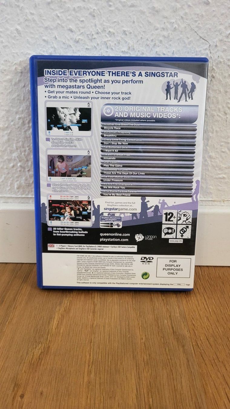 Sony Spiele: PS2 - Singstar Queen – Gebraucht aus Münsingen von DigitaleSpielecke 1