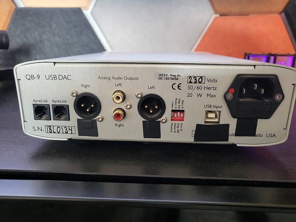 Convertisseurs: Ayre QB-9 DSD USB DAC – D'occasion à Ponte Tresa par HIFILOVE 3