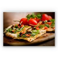 Wandbild Pizza all'Italiana 30x20cm (neu, UVP 29.90 Fr.)