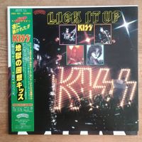 Kiss ‎– Lick It Up LP JAPAN-1983 1st PRESS VG+++/VG++