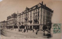 LA CHAUX-DE-FONDS - Grand Hôtel Central - 1906