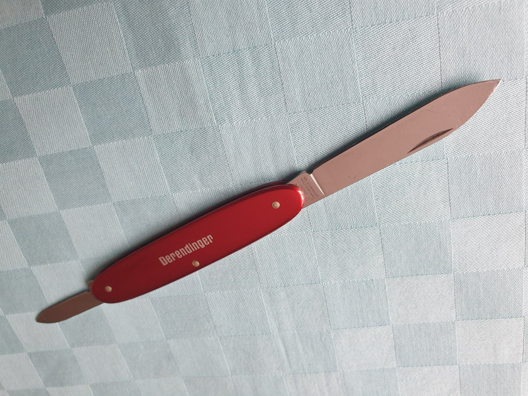 Victorinox Couteaux de poche: Derendinger Werbe - Taschenmesser VICTORINOX – D'occasion à Mörschwil par spirspi 4