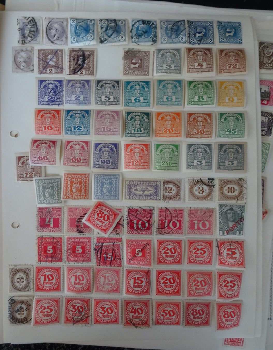 Tutti i francobolli: Briefmarken Österreich – Usato da Feldbrunnen venduto da MarcusSO 4