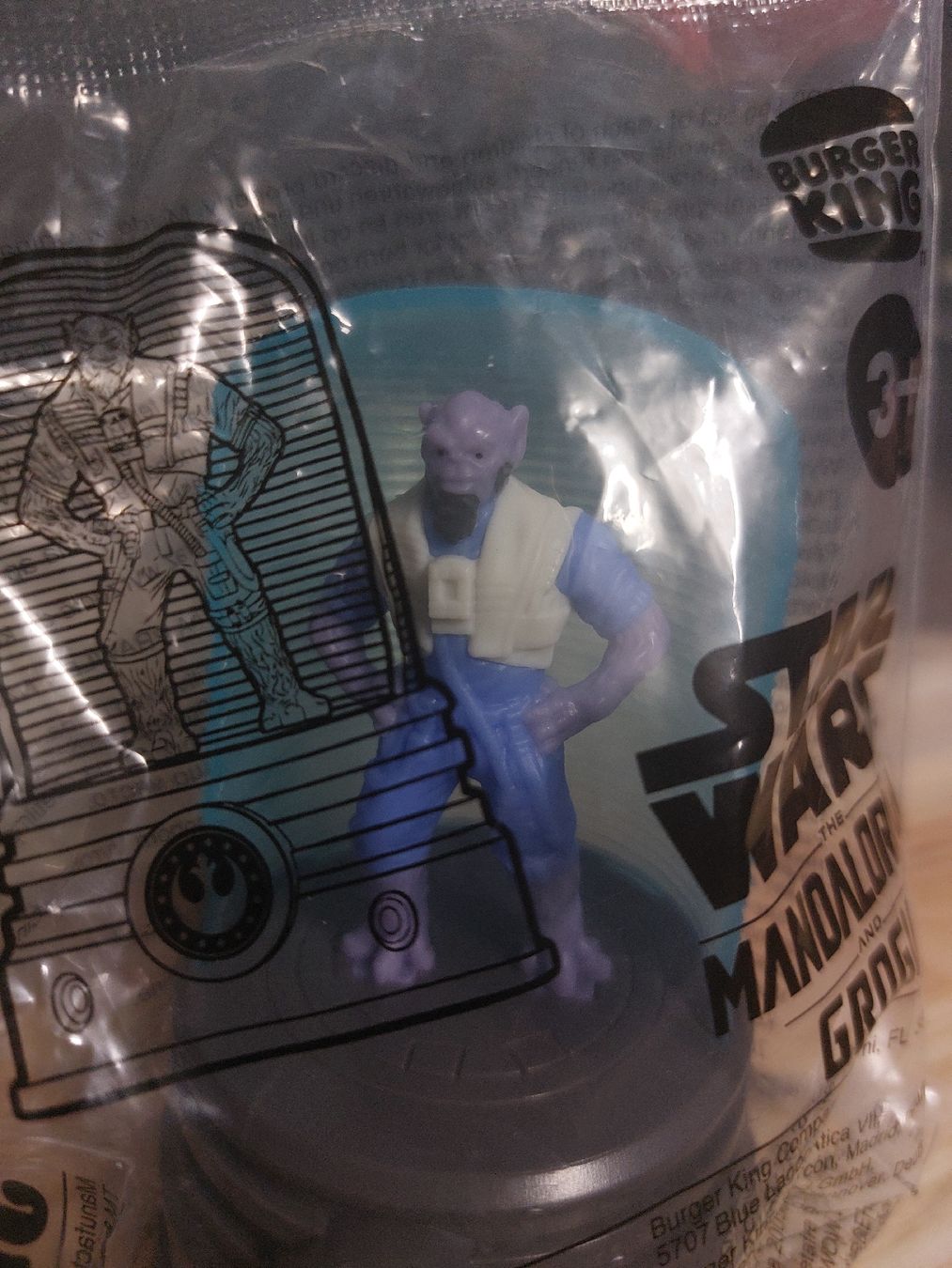 Star Wars Statuette: Burger King Star Wars Figur ; ovp neu – Nuovo e nell'imballaggio originale da Büttikon AG venduto da lca_v7pb