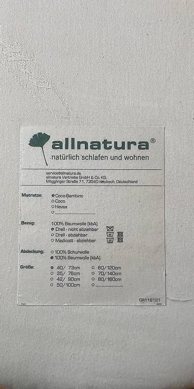 Materassi: Matratze fürs Babybett  – Usato da Murten venduto da ka_koen 1