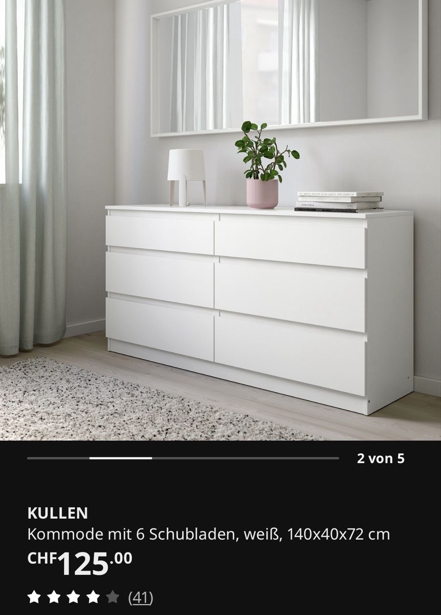 Kommoden: Ikea Kullen - wie neu – Gebraucht aus Zürich von Zane99 3