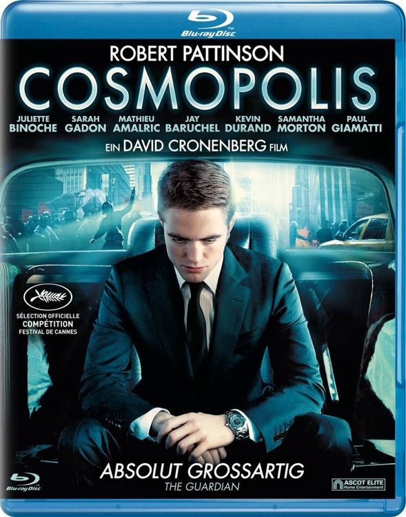 Cosmopolis (2011) David Cronenberg/Robert Pattinson/Bluray Kaufen