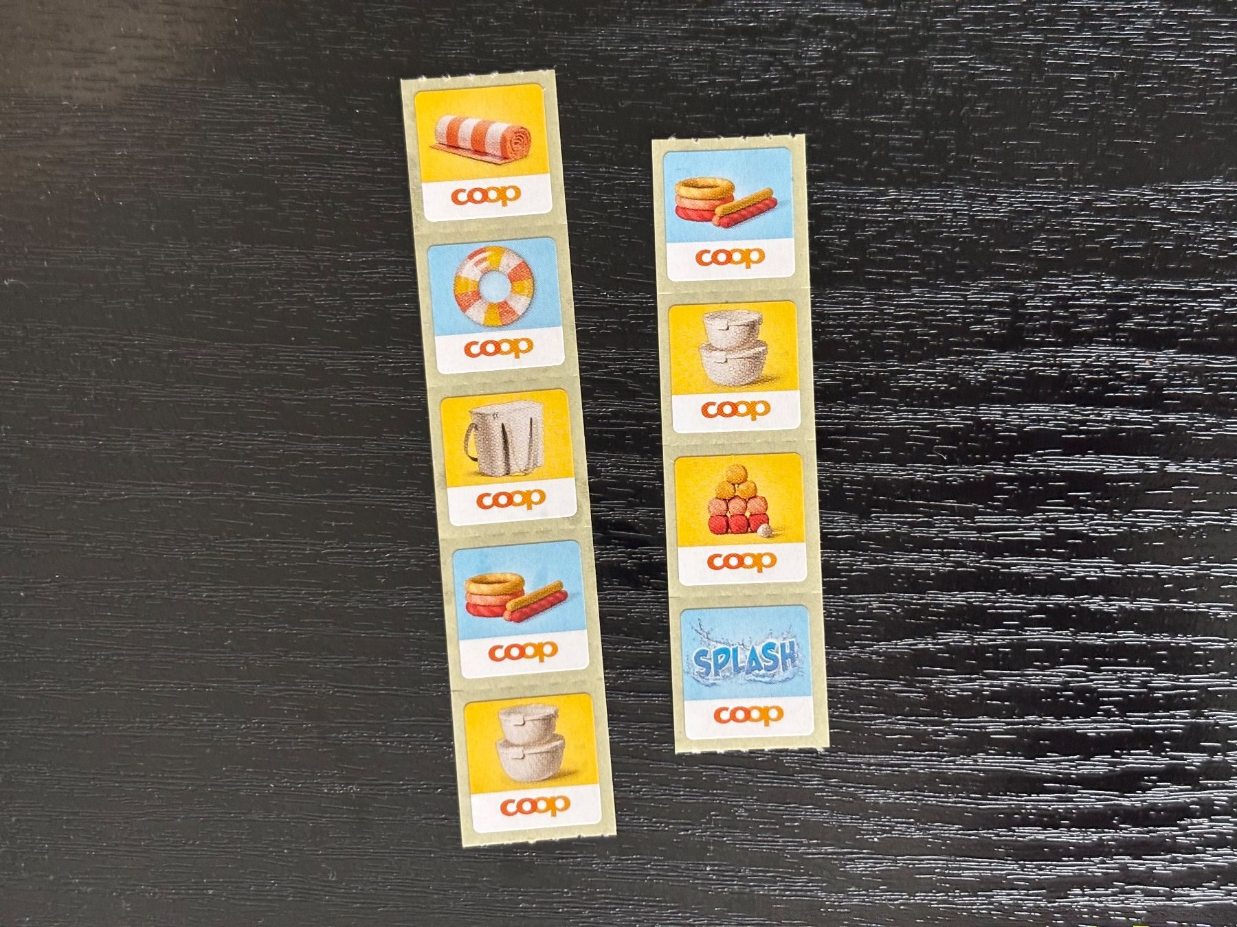 Coop Raccolte di bollini & punti: 9 Splash Coop Sammelmarken Sommer 2026 – Nuovo (secondo la descrizione) da Sirnach venduto da primo.si