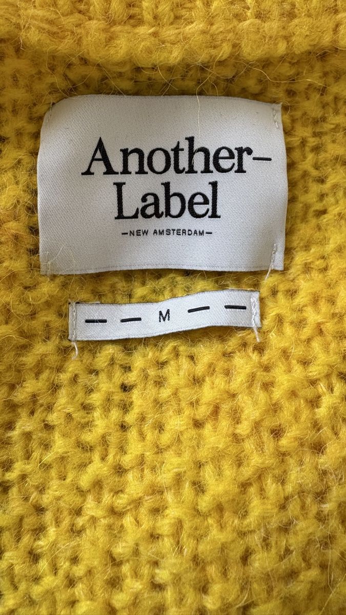 Pullover & Sweatshirts: ANOTHER LABEL Strickpullover Alpaka Gelb M 38 40 – Gebraucht aus Rheinfelden von nad_6hrl 1