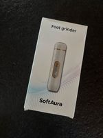 Fuss-Schleifer SoftAura neu, elektrisch, weiss