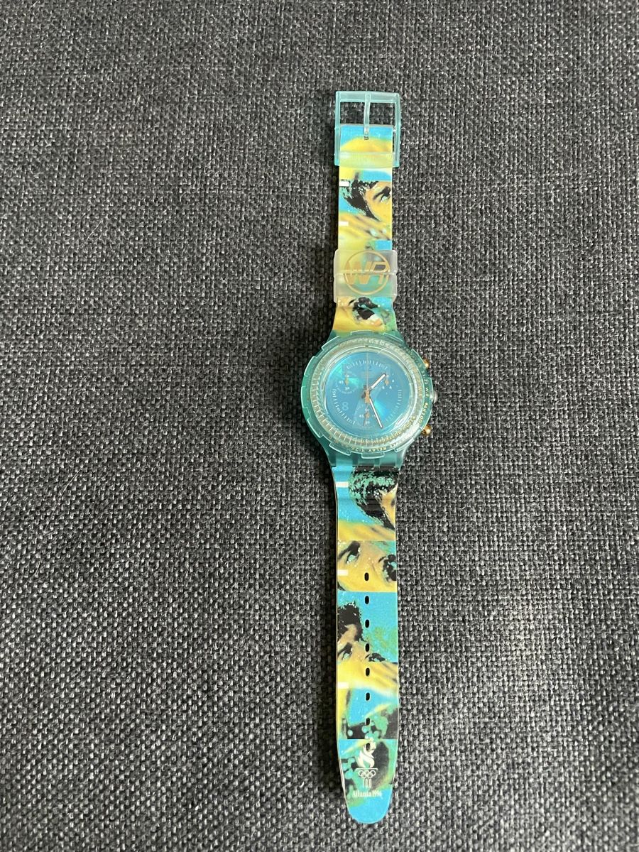Swatch Orologi: Swatch Aqua Chrono Mark Spitz SBZ103 – Nuovo (secondo la descrizione) da Zürich venduto da TheWickerman 1