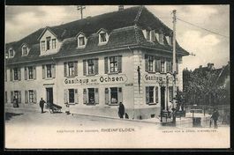 Rheinfelden, Gasthaus zum Ochsen, Bes. W