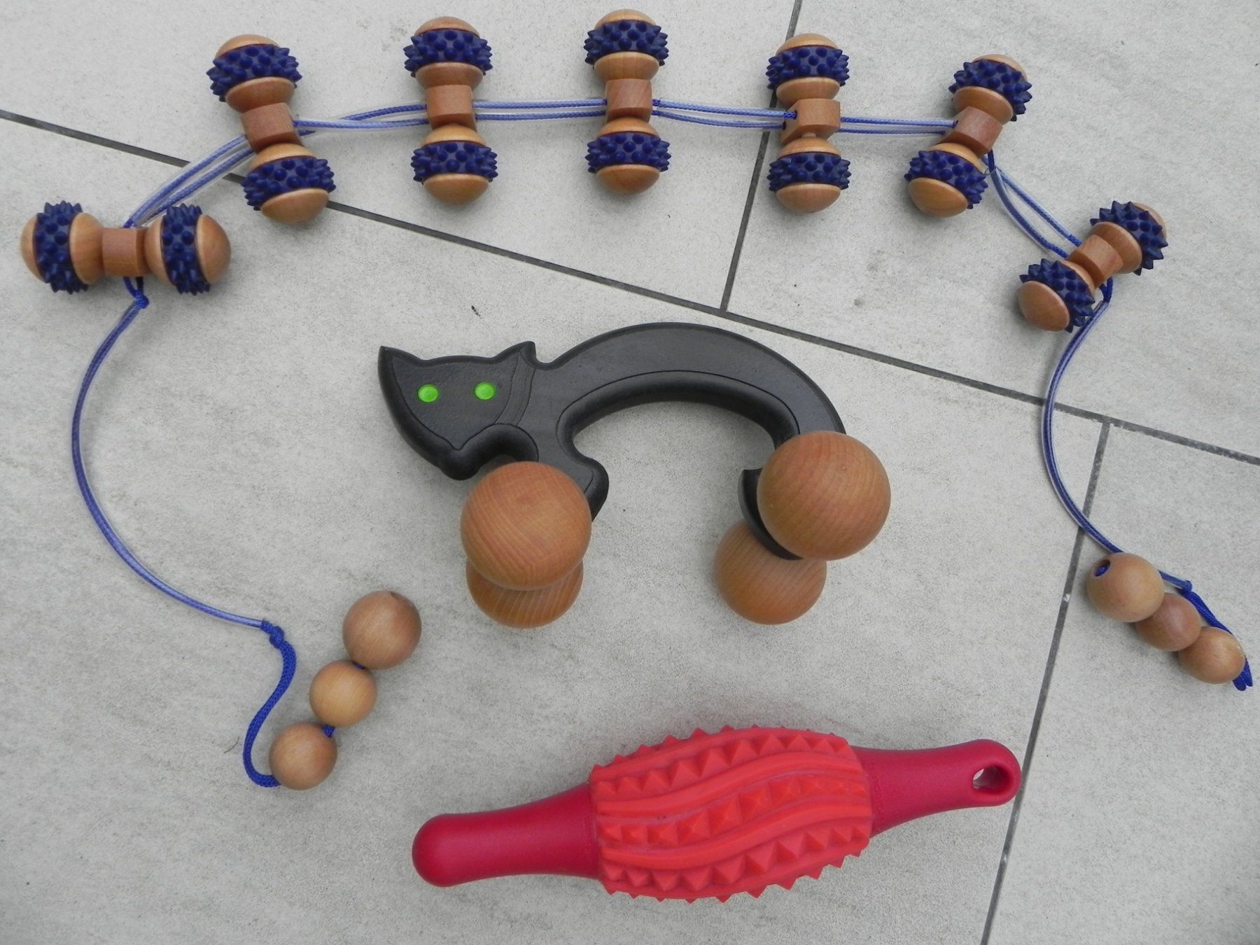 Dispositivi per massaggi: Massage Roller Set 3 Stk – Usato da Stallikon venduto da pcerny16