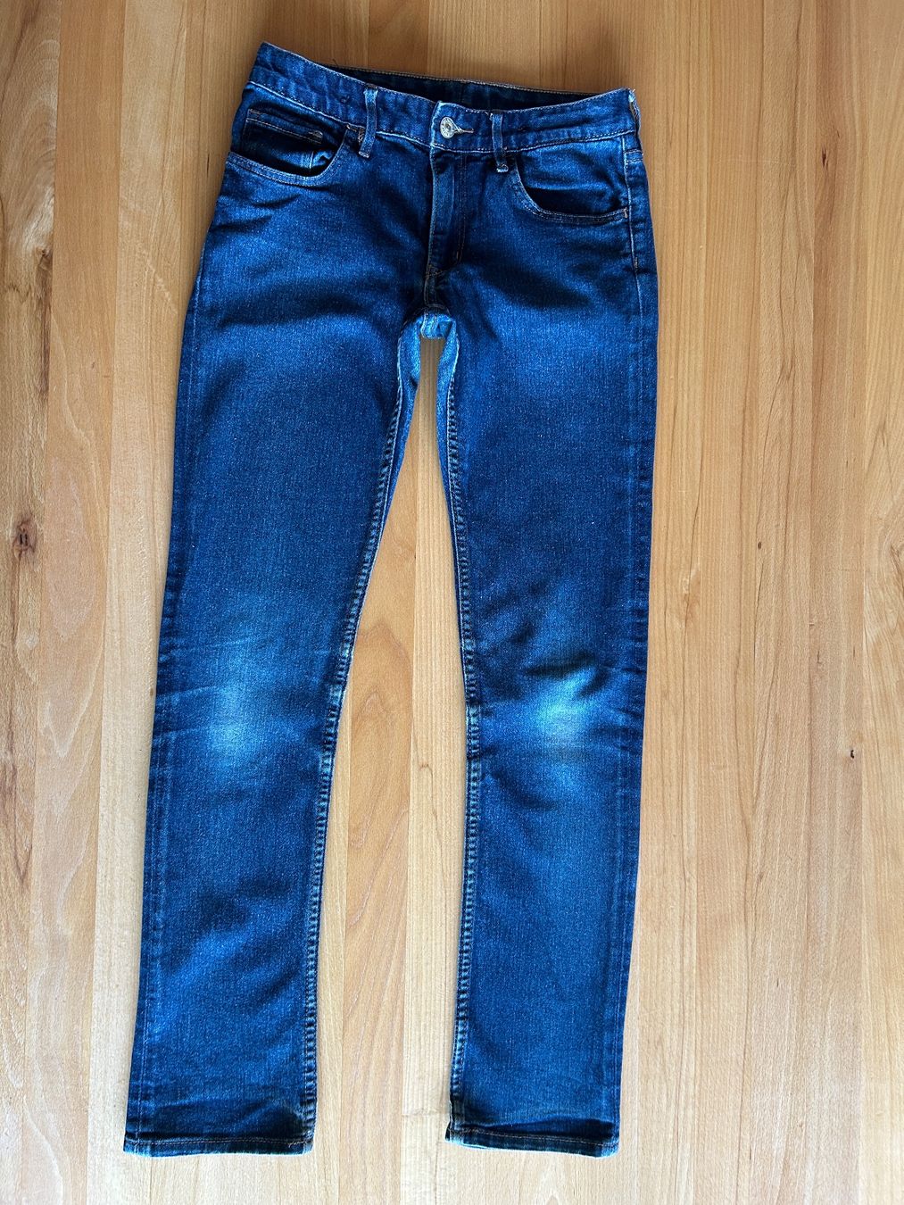 H&M Pantaloni: Dunkelblaue Kinderjeans Grösse 152 – Usato da Grosswangen venduto da che_gr