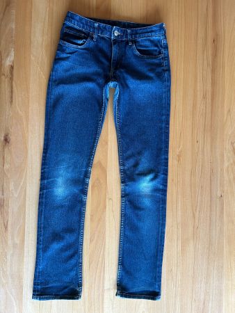 Dunkelblaue Kinderjeans Grösse 152