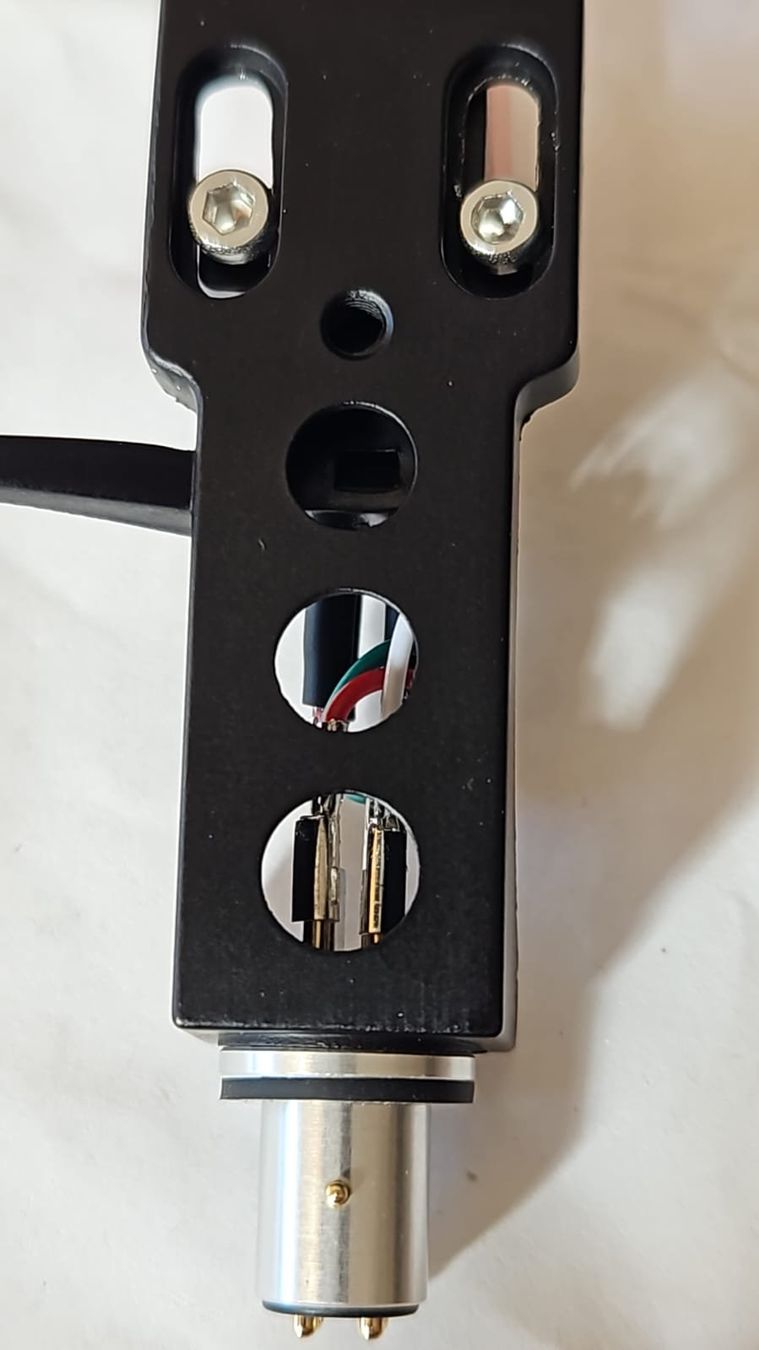Audio Technica Plattenspieler: Audio Technica VM35T kompatible MM, LP-Cartridge Head Shell – Neu (gemäss Beschreibung) aus Mauren TG von nochbilligerjakob 1