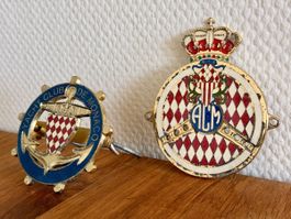 Auto Metall-Badge (Yacht Club de Monaco & Automobile Club)
