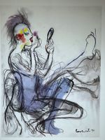 Mario Comensoli ( Schweiz, 1922-1993) Lithographie