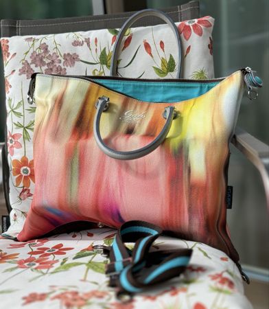Wandelbarer GABS Shopper G3 aus laminiertem Leder 