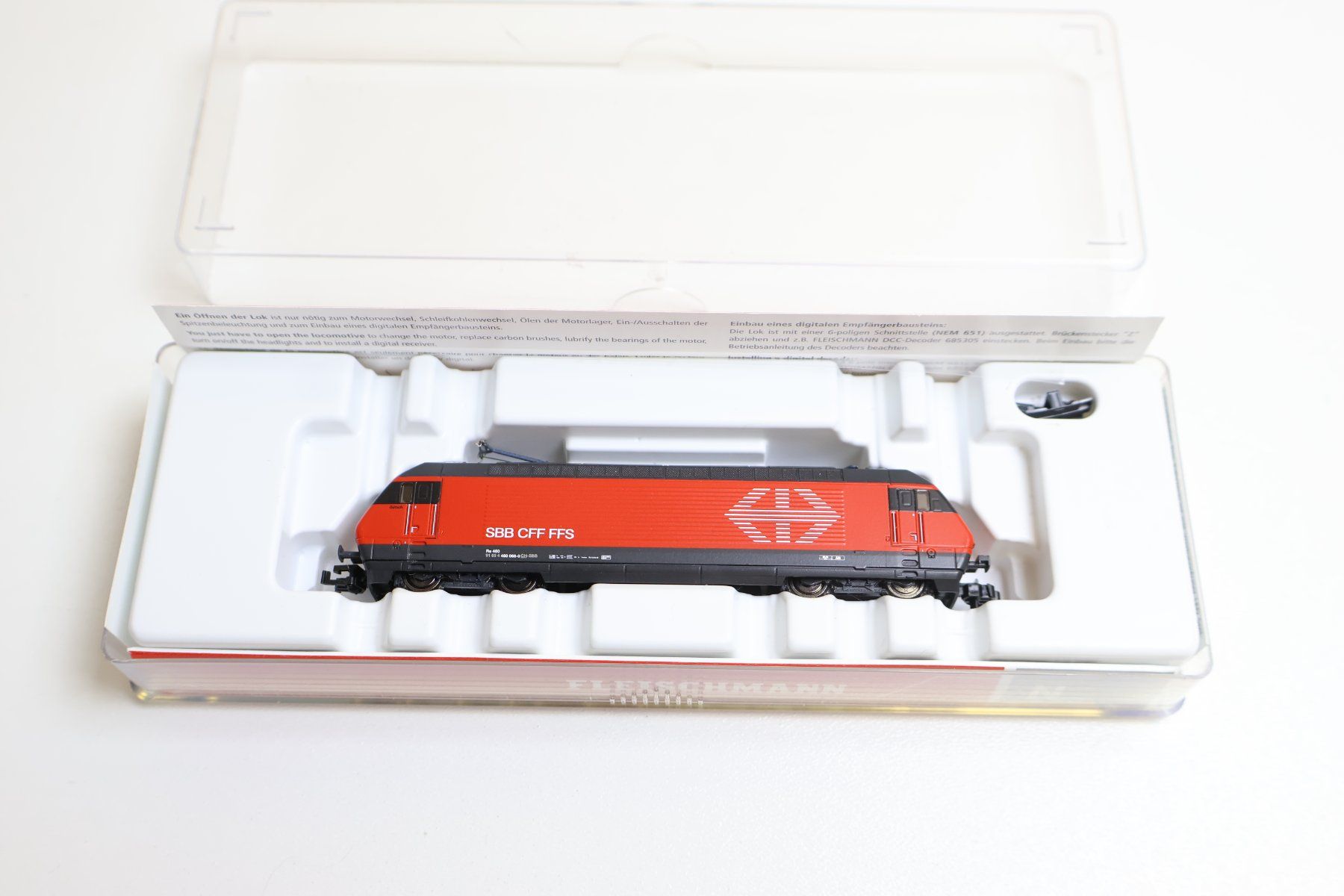 Fleischmann Modellini di ferrovie: Fleischmann Digital - SBB Re 460 E-Lok - Gütsch - 731402 N – Usato da Winterthur venduto da Monstera 7