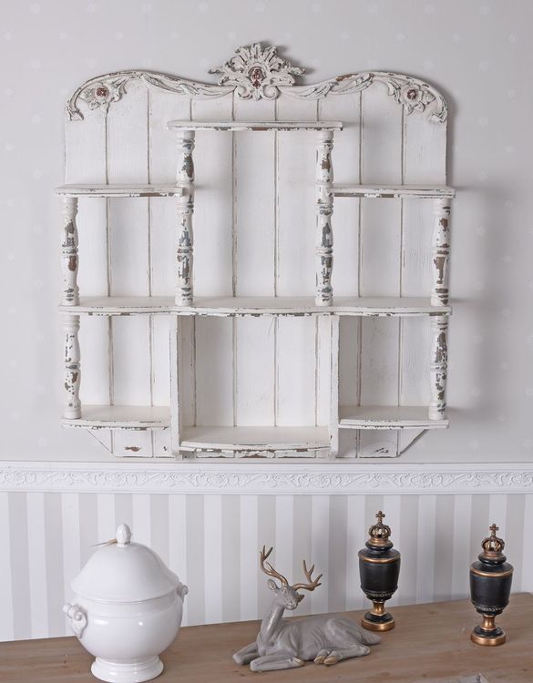 Schne Wandregal Vintage Shabby Chic Ebenbild