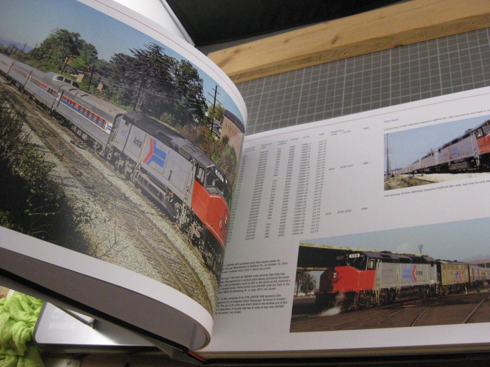 Libri: Amtrak, By the Numbers, David C. Warner, Elbert Simon, 31x24 – Usato da Malters venduto da Marosko 8