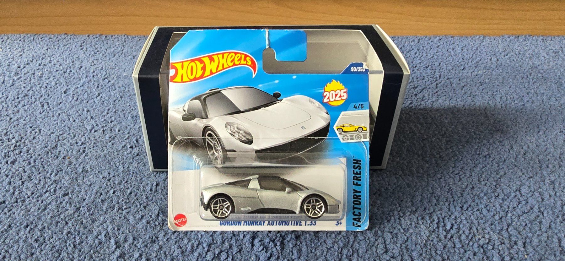 Hot Wheels Modellini d'auto: Gordon Murray Automotive T.33 – Nuovo e nell'imballaggio originale da Merligen venduto da SwissMini27