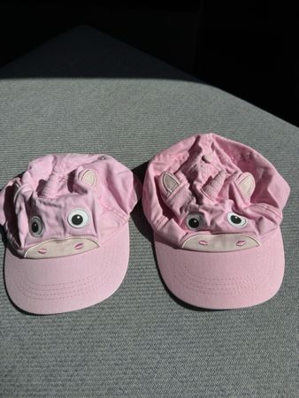 Affen & Zahn pinke Einhorn-Mützen, Kindergröße 48 49