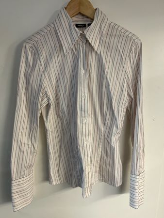 Mexx Damen Bluse, Grösse 42, gestreift