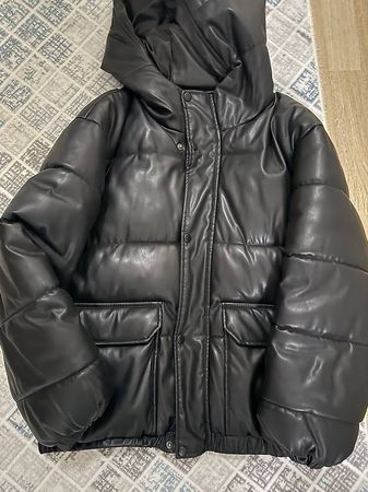 Winterjacke  Leder von ZARA 