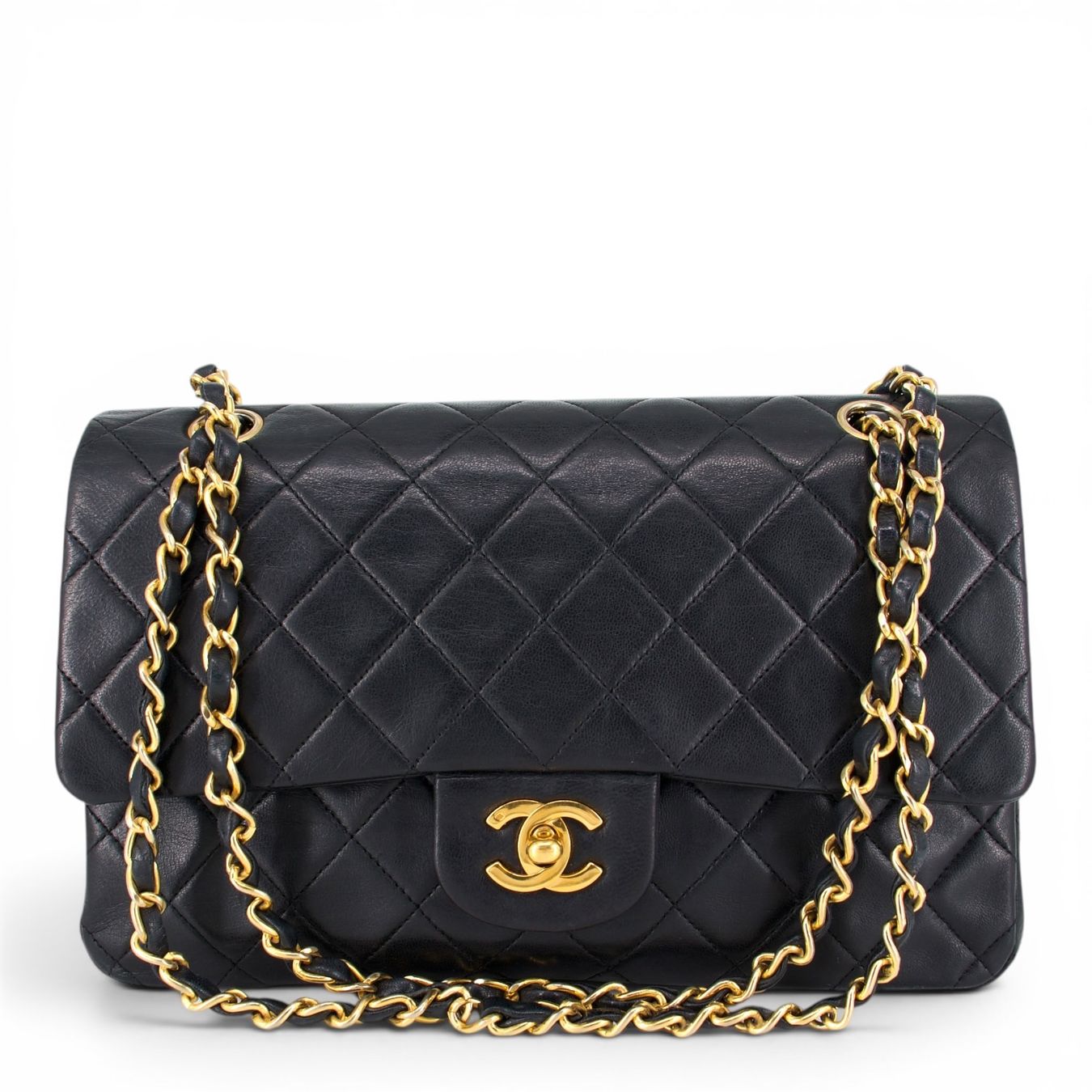 Chanel Borse da donna: Chanel Timeless Medium schwarz GHW – Usato da Binningen venduto da Designerlabels