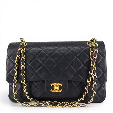 Chanel Timeless Medium schwarz GHW